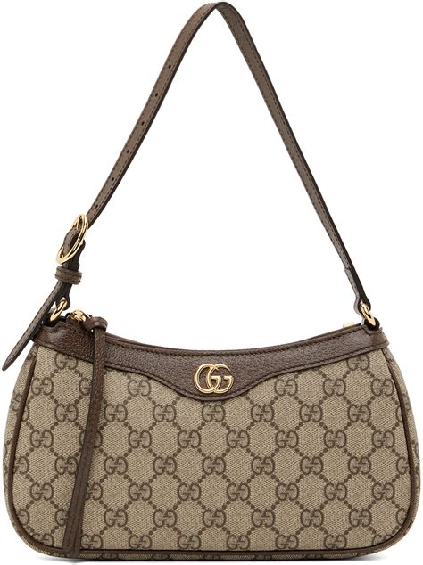 borsa gucci beige logo|gucci shoulder bag.